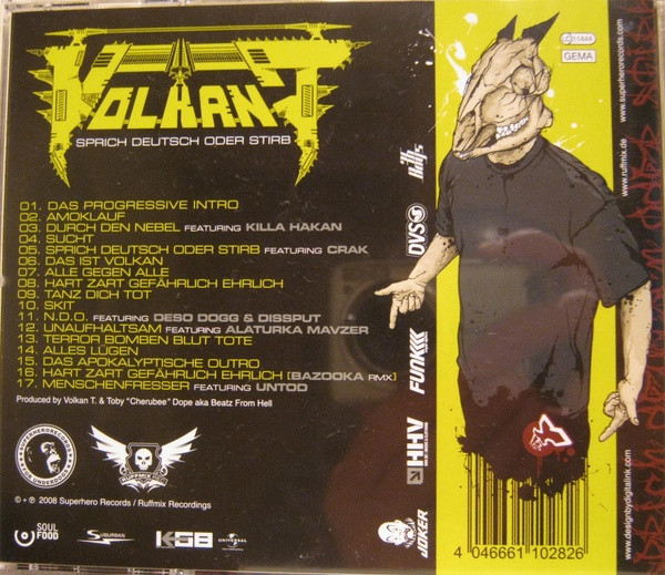 Volkan T: Sprich Deutsch oder stirb CD (2008) (OVP
