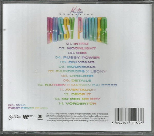 Katja Krasavice: Pussy Power 2CD (limitiert)(2022)