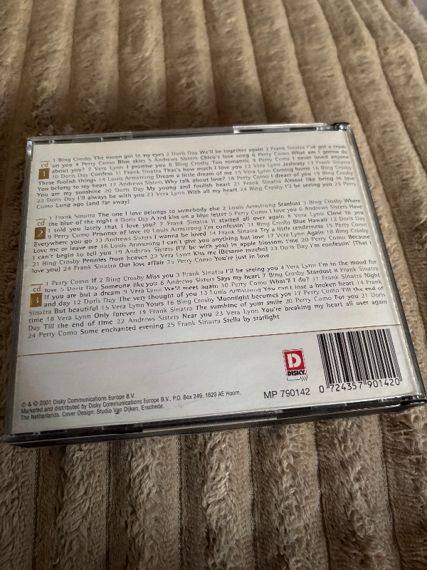 Greatest Love Songs 3 CDs