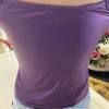 DAMEN TOP,  GR.  40,  VIOLETT,...