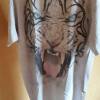 DAMEN SHIRT,  GR.  L,  GRAU MI...