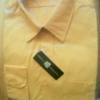 HERREN HEMD,  GR.  42,  ORANGE...