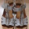 Damen Leder Sandalen Gre 37