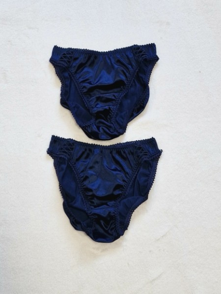 2er-Set gl�nzende Slips Gr. 38 (M)