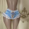DAMEN PANTY,  GR. 44,  BLAU- W...