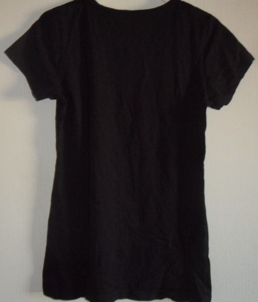 M�dchen T-shirt Gr��e S, schwarz