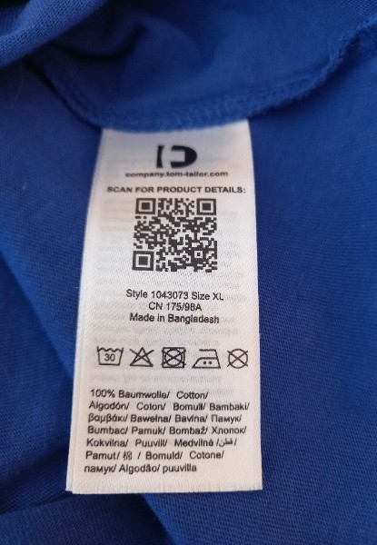 Tom Tailor Damen T-Shirt Gr��e XL