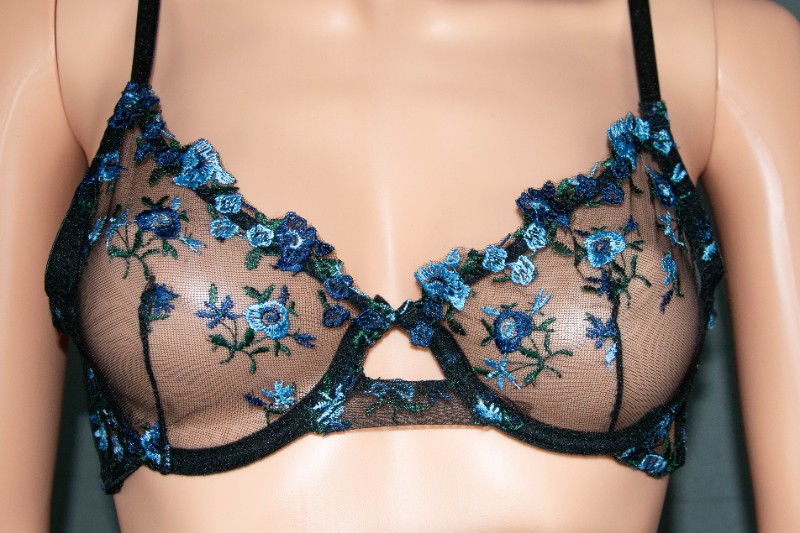 durchsichtiges BH-Set im franz�sischen Stil