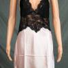 Satin Nachthemd - Ros�