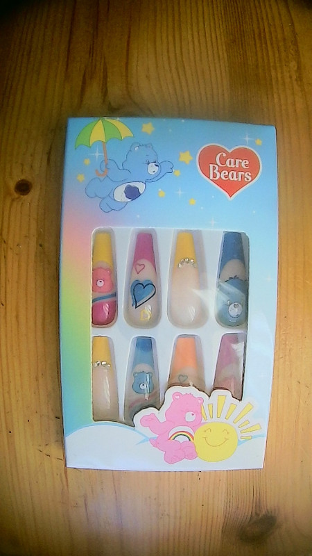 FALSCHE FINGERN�GEL SET, BUNT, NEU & OVP