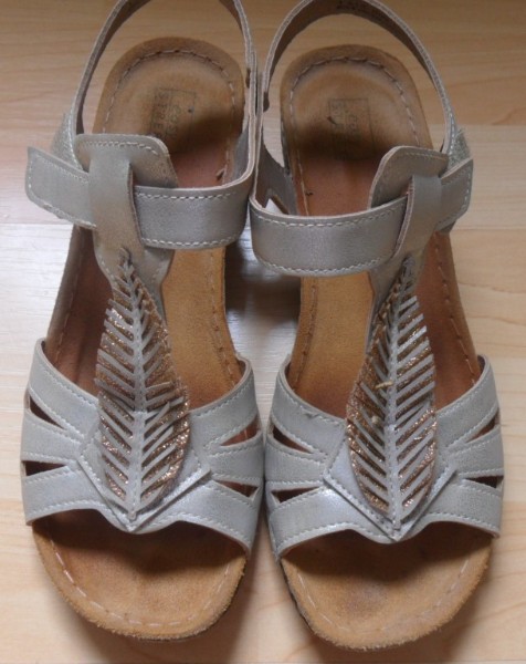 Damen Kunstleder Sandalen Gr��e 37