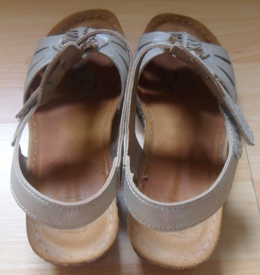 Damen Kunstleder Sandalen Gr��e 37