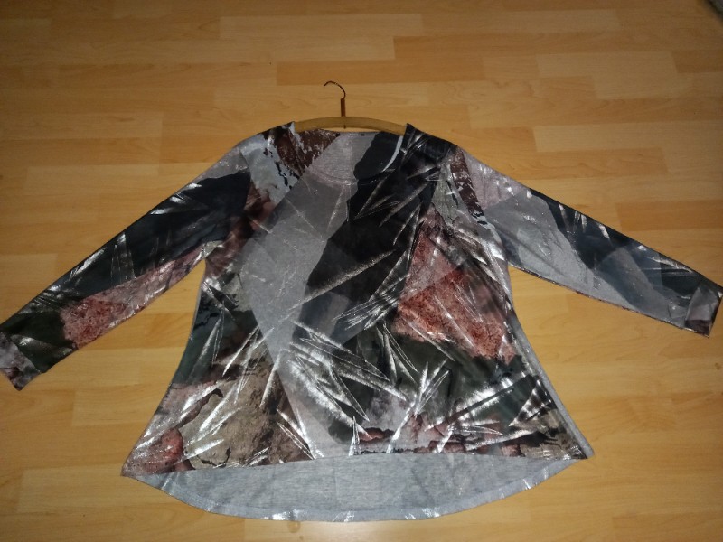 Schickes Damen Langarmshirt, Gr��e 48/50