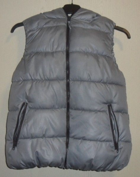 Damen Kapuzen Winter Weste Gr��e S