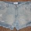 Damen Sommer Destroyed Jeans S...