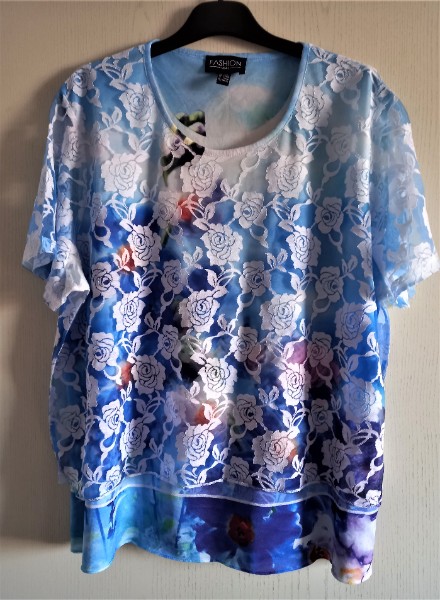 2in1 Damen T-shirt Gr��e 48