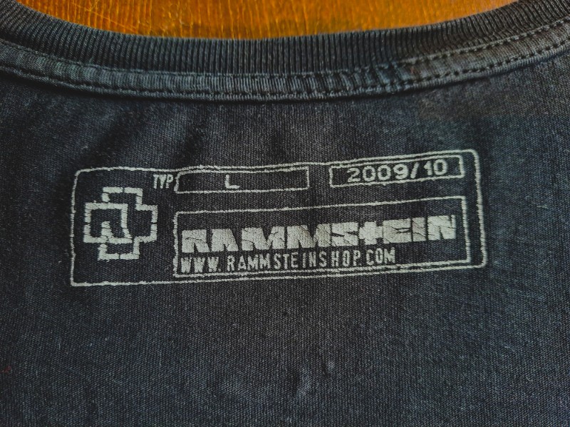 Rammstein Liebe ist f�r alle da Tour 2009 T-Shirt