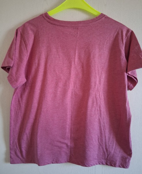 Damen Shein T-shirt in Pink meliert Gr��e XL
