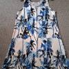 Sommerkleid blau Gr��e XL  fig...